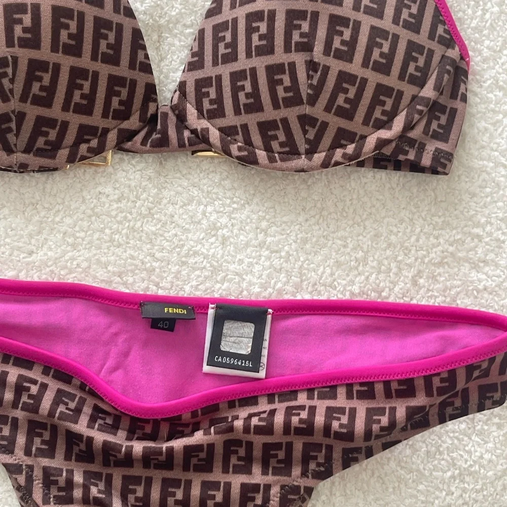 Fendi Monogram Bikini Set - Picture 3 of 6